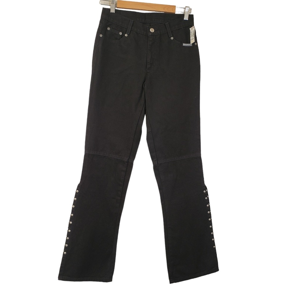 Deadstock Vintage Rough Rider Black Jeans 5/6 Tall CircleT Western Rodeo Cowgirl